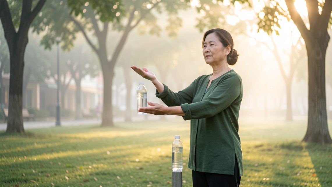 Eau alcaline pour le Tai Chi : guide pratique pour s’hydrater avec discernement